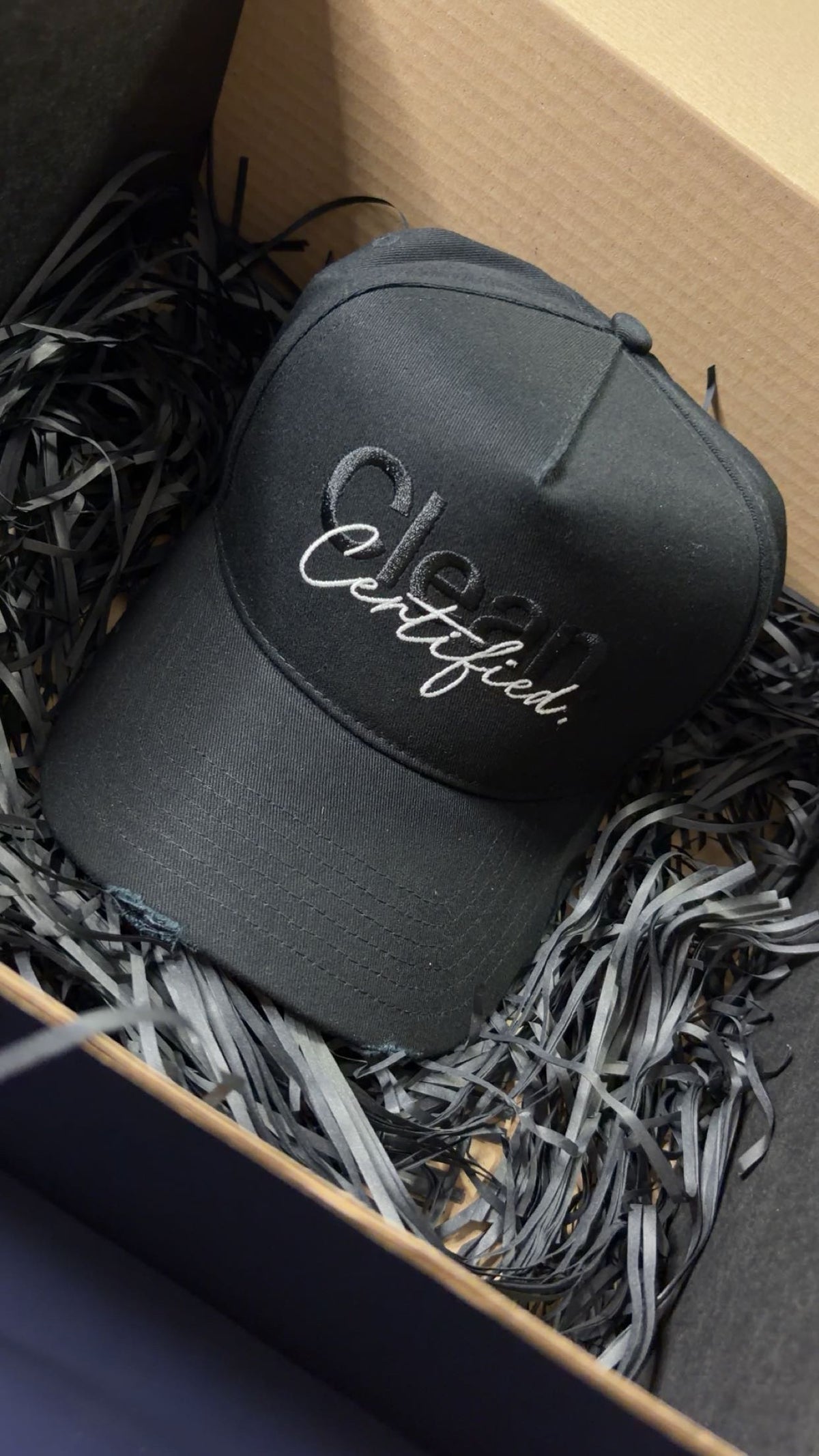 Clean & Certified Cap